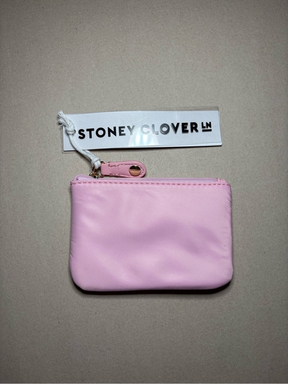 Stoney Clover Ln Light Pink Zip Pouch